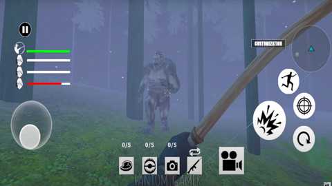 大脚怪狩猎森林怪物下载