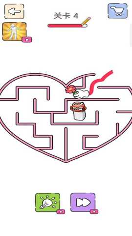 沉浸式画线闯关