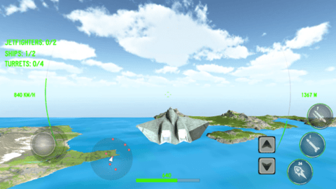 天空喷气式战斗机下载