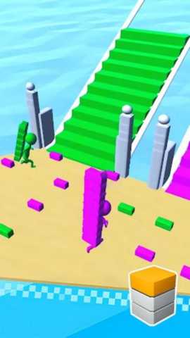 火柴人搬砖搭桥下载