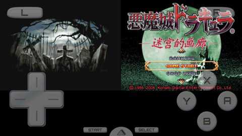 恶魔城废墟的肖像