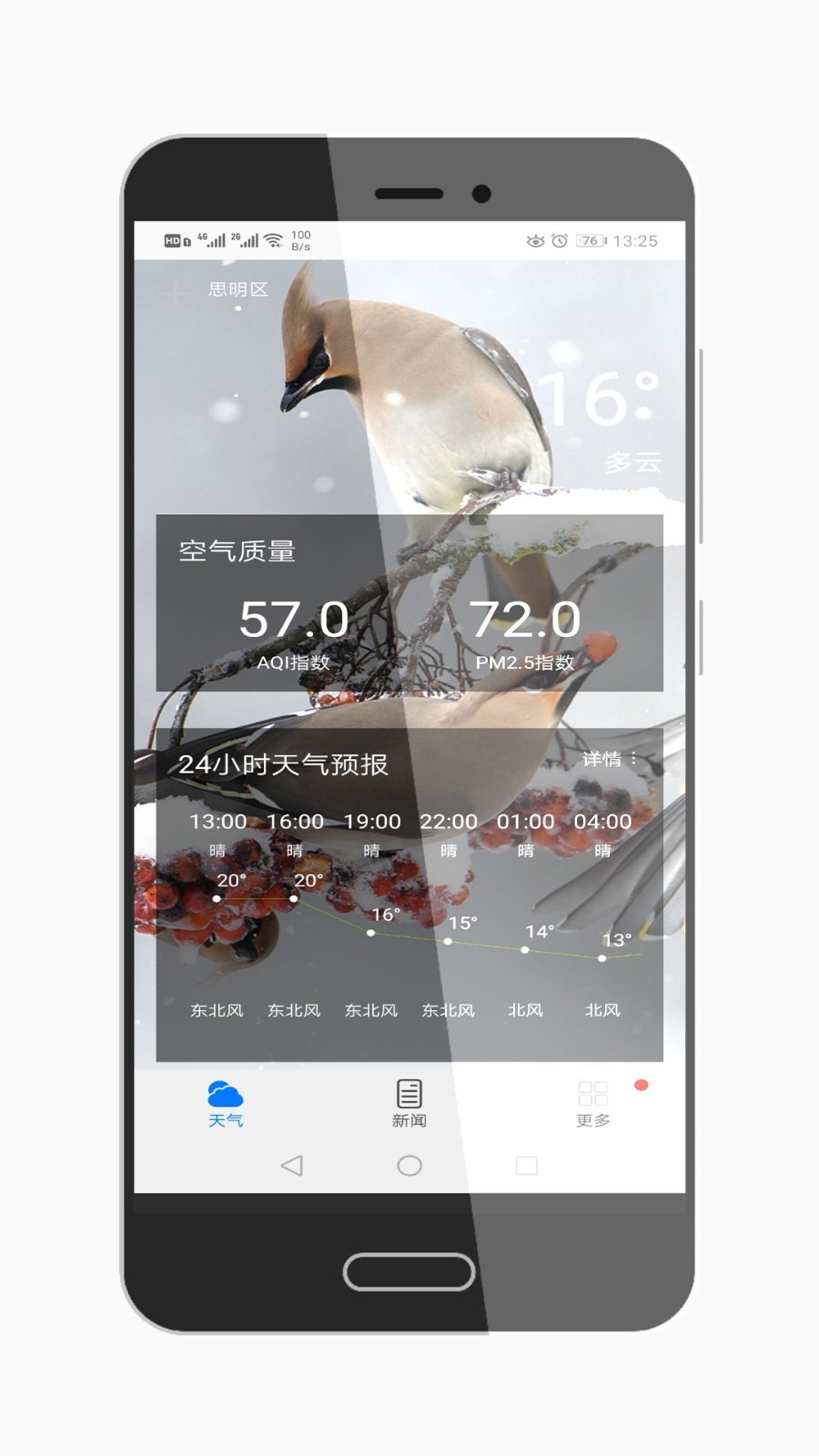 桌面天气预报