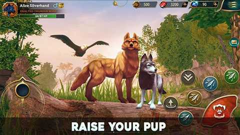 狼传说家园与爱心下载