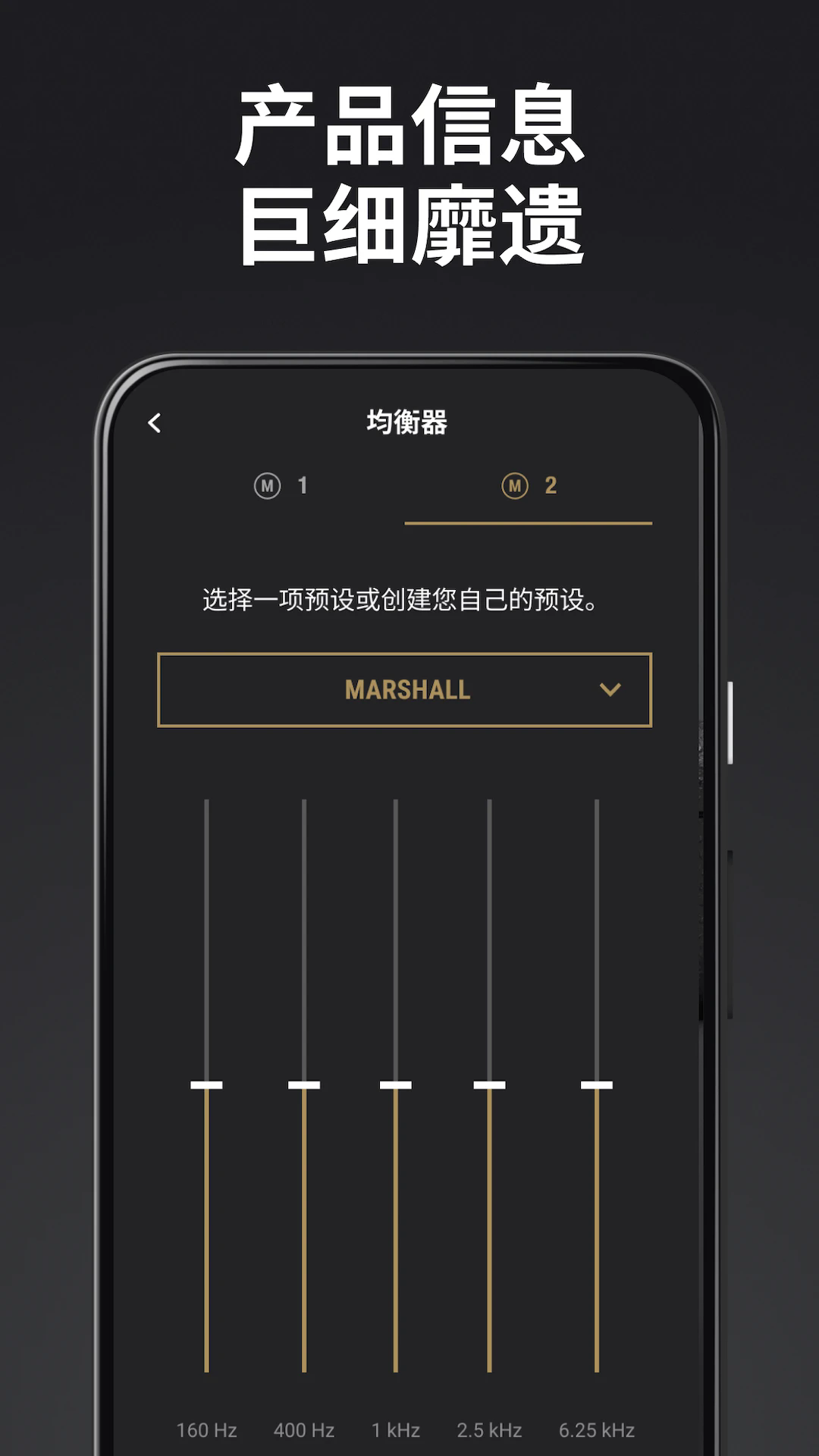 Marshall Bluetooth app