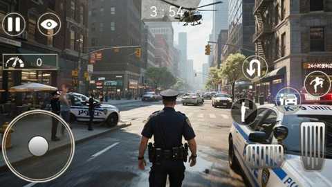 城市警车巡逻下载