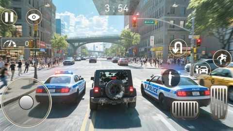 城市警车巡逻下载